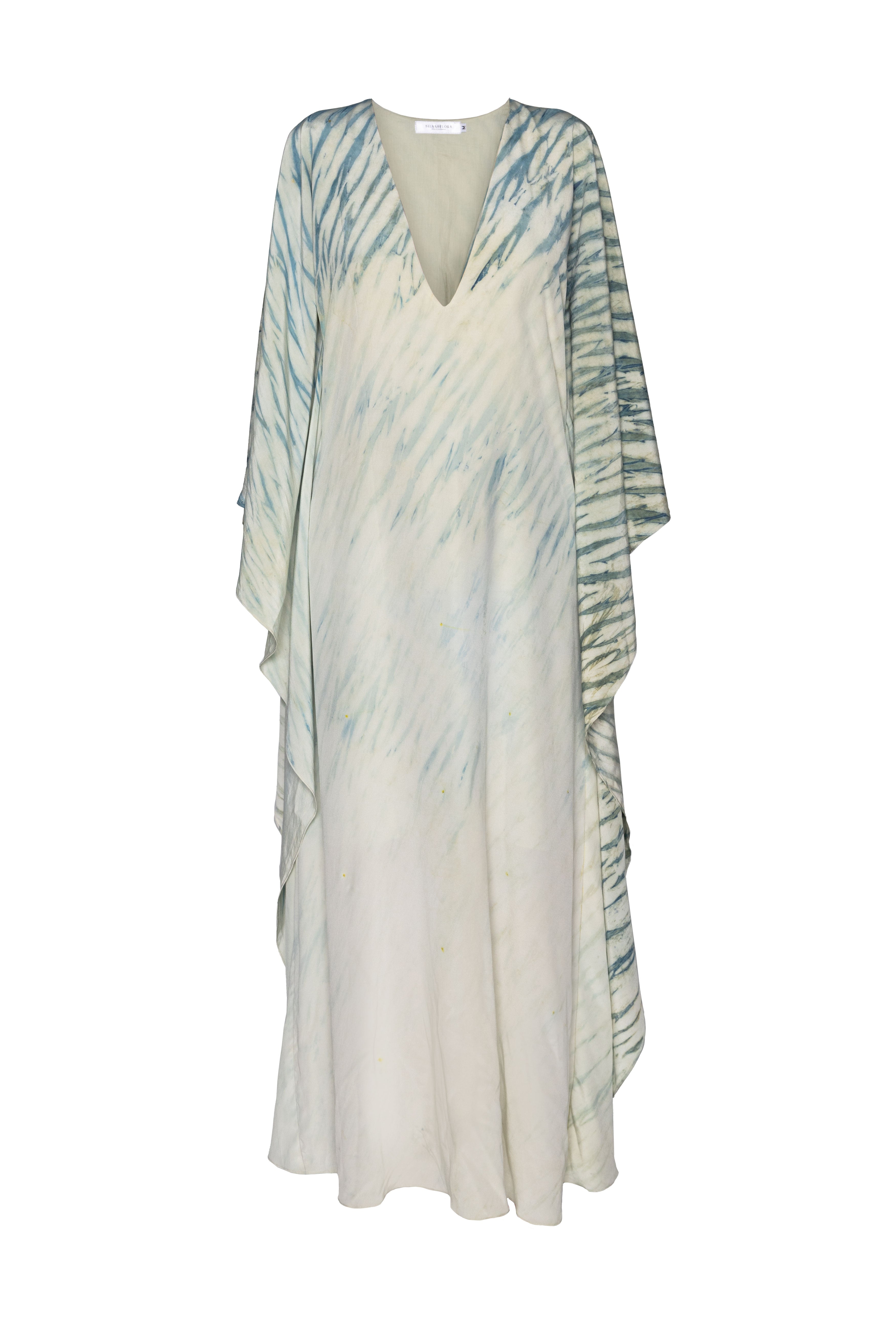 Lagoon Silk Kaftan
