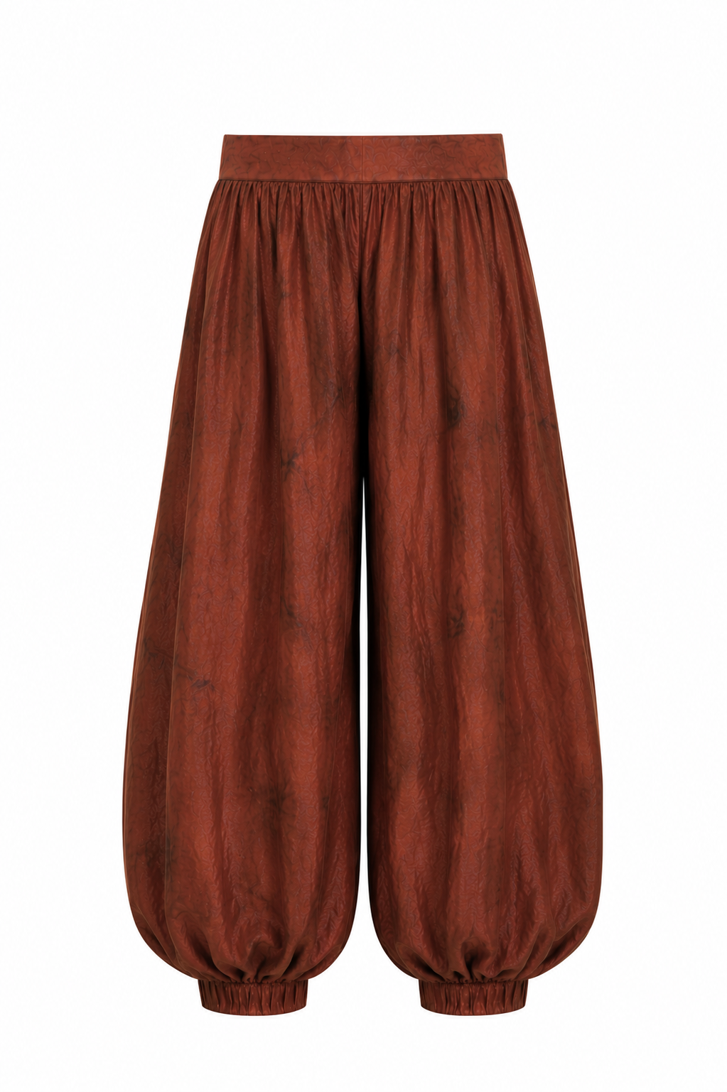Madder Silk Dupion Balloon Pant