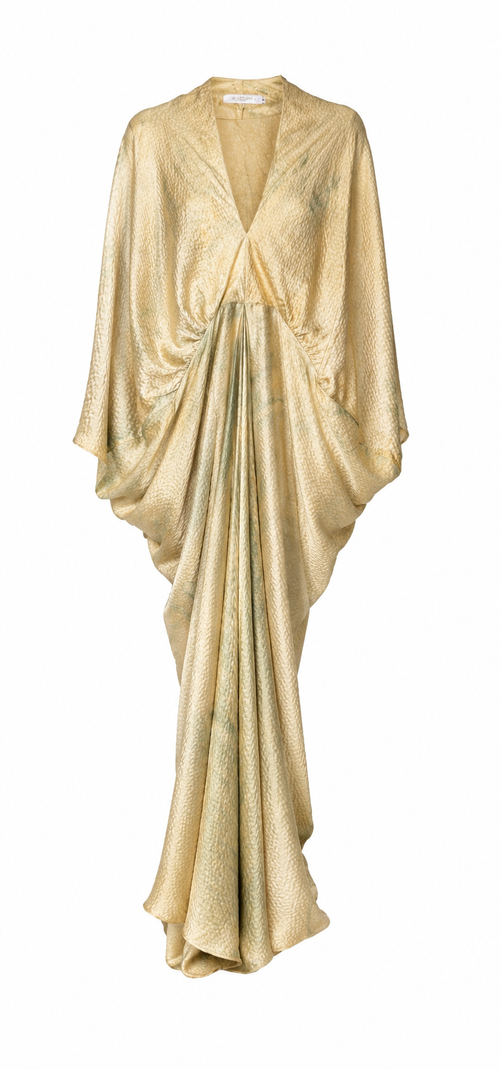 Bruma de Oro Silk Jacquard Kaftan
